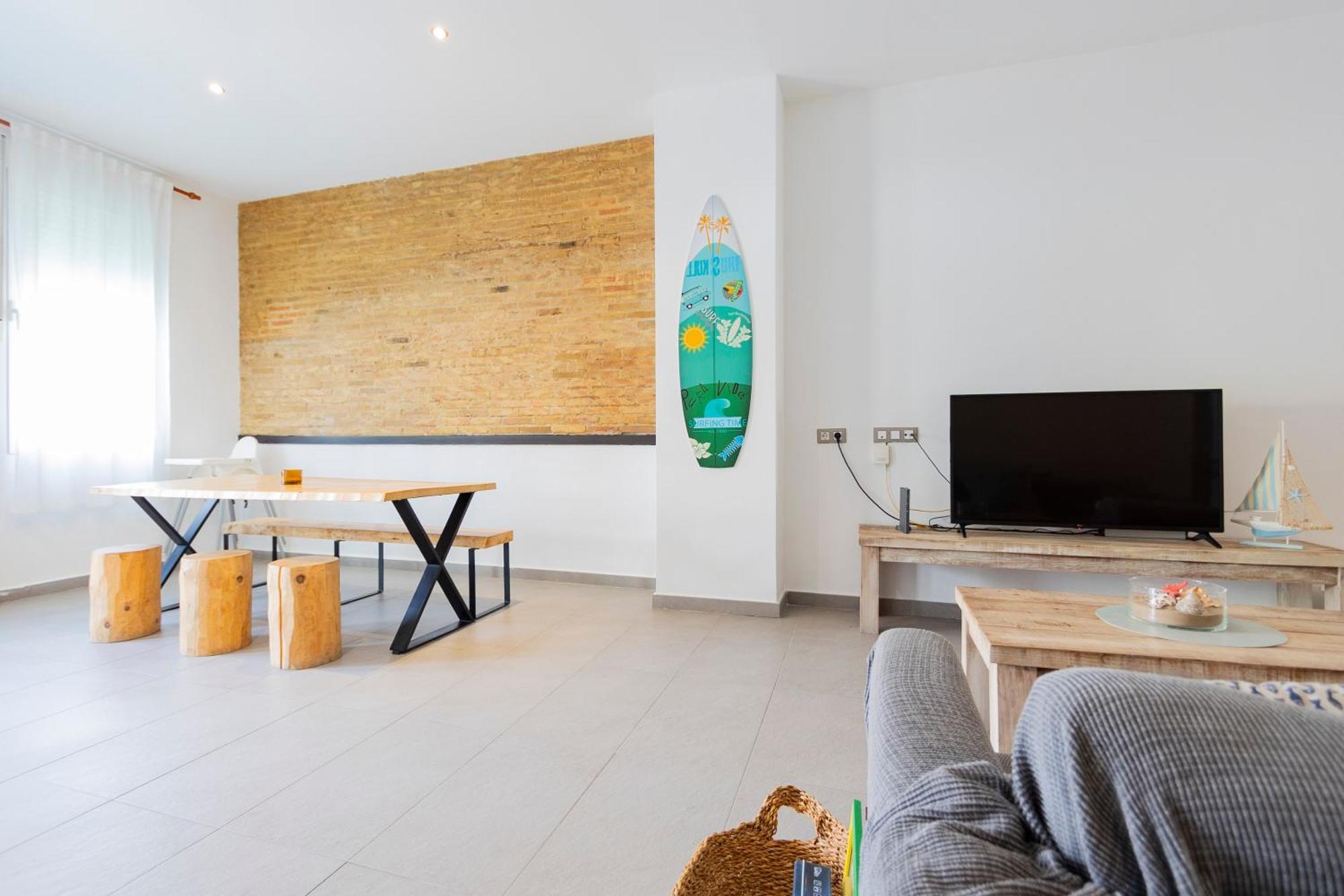Cabanyal Beach House Valencia Buitenkant foto