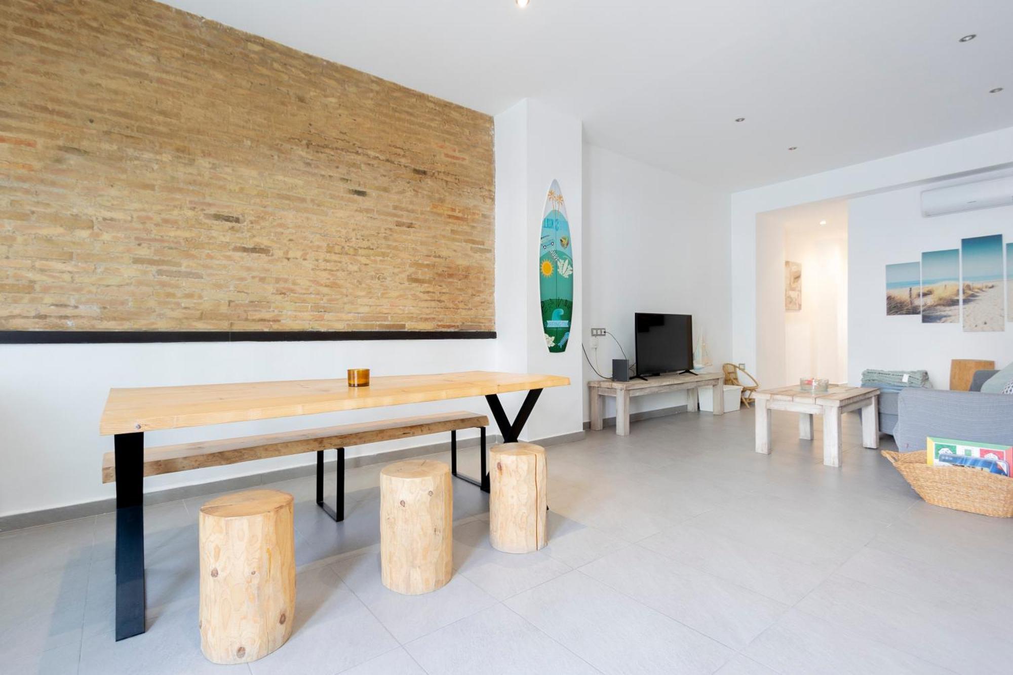 Cabanyal Beach House Valencia Buitenkant foto